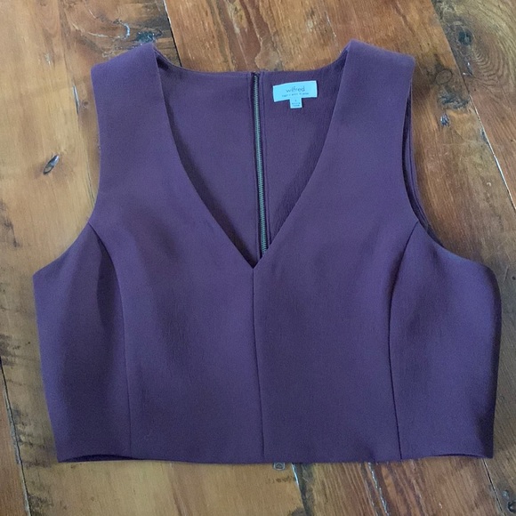 Aritzia Wilfred Dauphine Top Size S - Picture 3 of 4